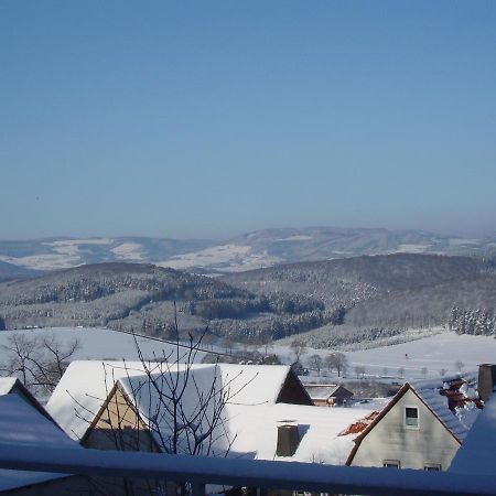 Ferienwohnung Sauerlandblick Goldhausen 외부 사진